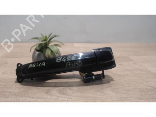 Used Front right exterior door handle OPEL AGILA B (H08) 1.0 (F68) (65 hp) 25386017