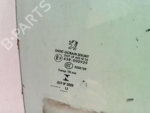Front right door window PEUGEOT 5008 (0U_, 0E_) 1.6 HDi | BP25419965C19 