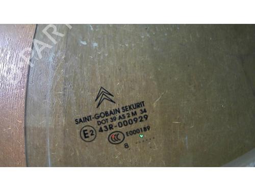 Used Rear left door window CITROËN C5 III (RD_) 1.6 HDi 110 (RD9HZC) (109 hp) 25410508