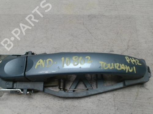 Used Front right exterior door handle VW TOURAN (1T1, 1T2) 2.0 TDI 16V (140 hp) 25421449