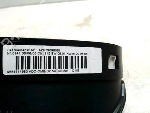 Instrument cluster PEUGEOT 407 Coupe (6C_) 2.2 16V | BP25428037C47 