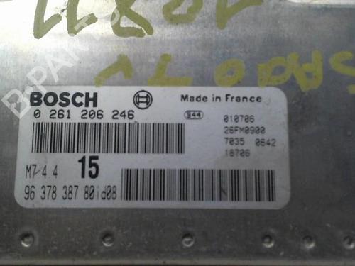 Used Engine control unit (ECU) CITROËN SAXO (S0, S1) 1.1 X, SX (60 hp) 31235975