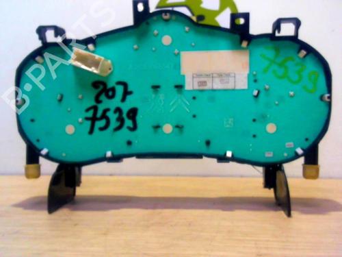 Instrument cluster PEUGEOT 207 (WA_, WC_) 1.4 HDi | BP25391441C47