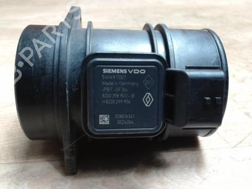 Used Mass air flow sensor RENAULT CLIO III (BR0/1, CR0/1) 1.5 dCi (C/BR0G, C/BR1G) (68 hp) 29378390