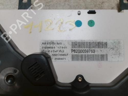 Instrument cluster RENAULT CLIO II Hatchback Van (SB0/1/2_) 1.5 dCi (SB07) | BP28017097C47 