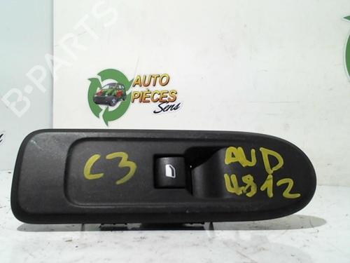 Used Right front window switch CITROËN C3 II (SC_) 1.4 HDi 70 (SC8HZC, SC8HR0, SC8HP4) (68 hp) 25400007