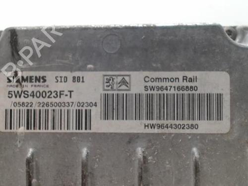 Engine control unit (ECU) CITROËN XSARA Break (N2) 2.0 HDI 90 | BP28474402M57 