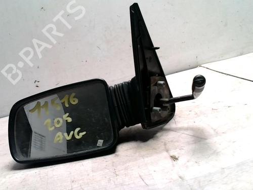 Retrovisor esquerdo Retrovisor esquerdo PEUGEOT 205 II (20A/C) 1.1 (54 hp) 25423826 25423826