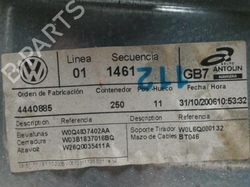 Front right window mechanism VW POLO IV (9N_, 9A_) 1.4 16V | BP31238938C23