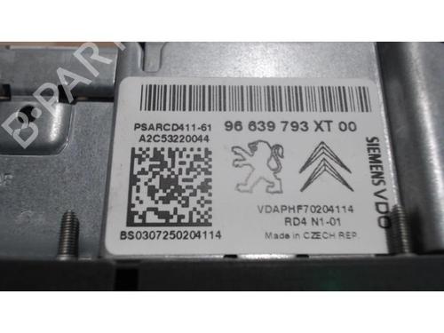 Radio PEUGEOT 207 (WA_, WC_) 1.4 HDi | BP25411836E6 