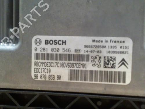 Centralina motore PEUGEOT PARTNER Box Body/MPV 1.6 HDi (90 hp) 29389583