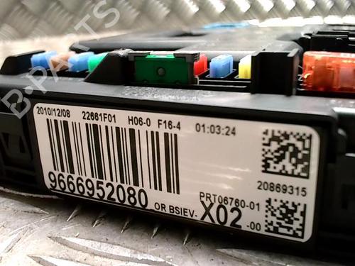 Fuse box CITROËN C3 Picasso (SH_) 1.6 HDI 90 | BP32370488E1 - Image 4