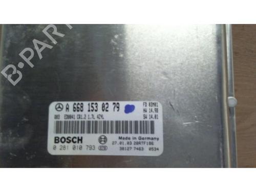 Engine control unit (ECU) MERCEDES-BENZ A-CLASS (W168) A 170 CDI (168.009, 168.109) | BP25411104M57 