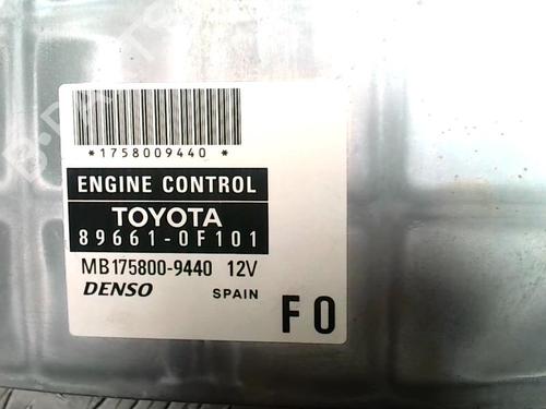 Control unit TOYOTA COROLLA Verso (ZER_, ZZE12_, R1_) 2.2 D-4D (AUR10_, AUR10R) | BP25617725M11