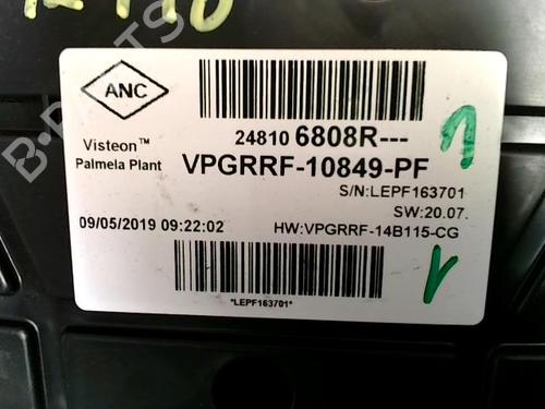 Instrument cluster RENAULT CAPTUR I (J5_, H5_) 0.9 TCe 90 | BP33706443C47  - Image 6