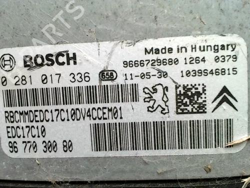 Used Engine control unit (ECU) CITROËN C3 II (SC_) 1.4 HDi 70 (SC8HZC, SC8HR0, SC8HP4) (68 hp) 31223320