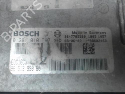 Engine control unit (ECU) PEUGEOT 206 Hatchback (2A/C) 1.4 HDi eco 70 | BP29399606M57 