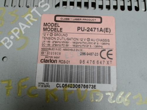 Radio CITROËN C3 I (FC_, FN_) 1.4 i (73 hp) 31235643