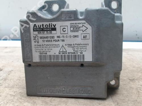 Used ECU airbags PEUGEOT 307 CC (3B) 2.0 HDi 135 (136 hp) 28055132