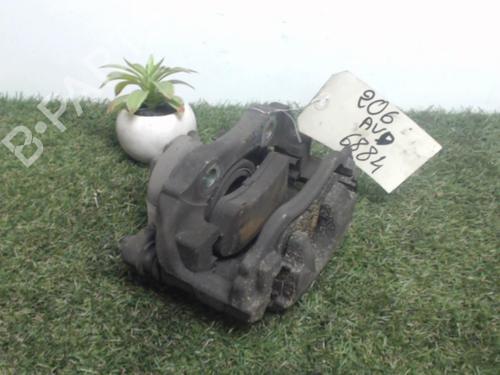 Used Right front brake caliper PEUGEOT 206 Hatchback (2A/C) 2.0 HDI 90 (90 hp) 25394540