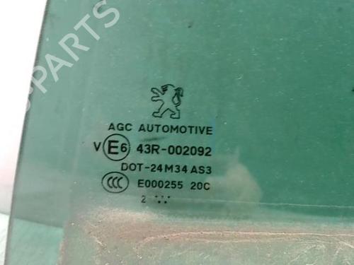Rear left door window PEUGEOT 5008 (0U_, 0E_) 1.6 HDi | BP25419960C20 