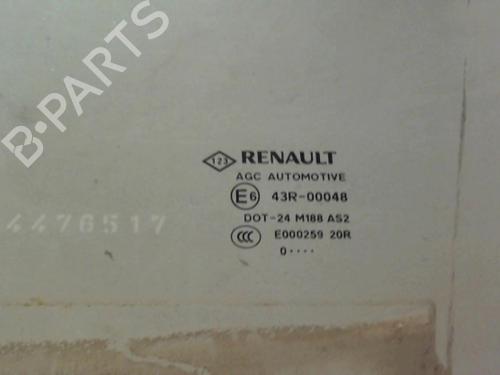 Dør rude ventre bagtil RENAULT GRAND SCÉNIC III (JZ0/1_) 1.5 dCi (JZ09, JZ0D, JZ10, JZ14, JZ1G, JZ29, JZ2C) (110 hp) 31230361