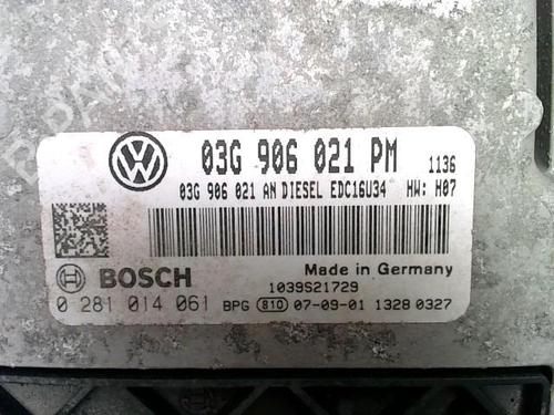 Engine control unit (ECU) VW GOLF V (1K1) 1.9 TDI | BP28032819M57 