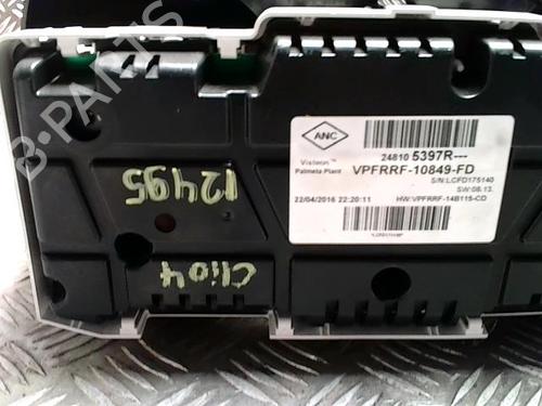 Instrument cluster RENAULT CLIO IV (BH_) 1.5 dCi 75 | BP31807514C47 