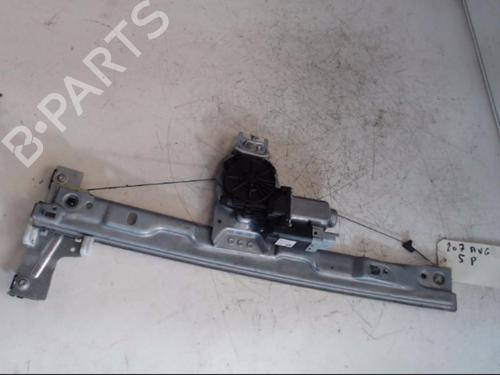 Front left window mechanism PEUGEOT 207 (WA_, WC_) 1.6 HDi | BP25400787C22