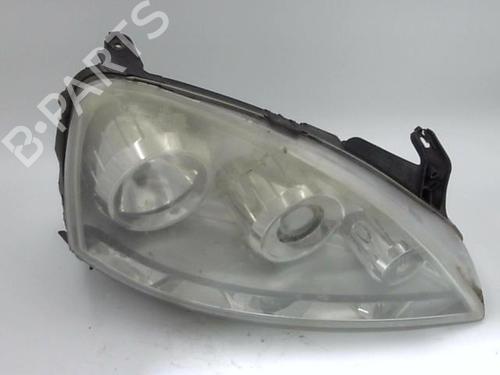 Used Right headlight OPEL CORSA C (X01) 1.2 Twinport (F08, F68) (80 hp) 26678331