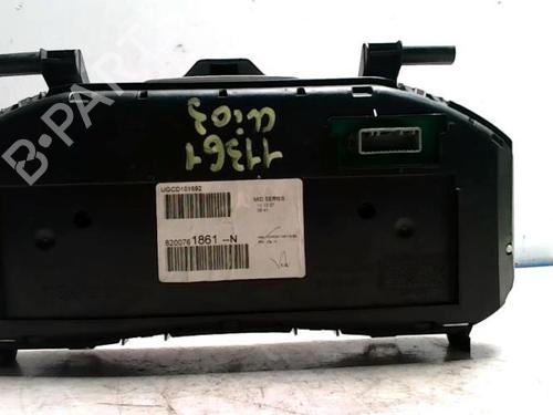 Instrument cluster RENAULT CLIO III (BR0/1, CR0/1) 1.5 dCi (BR17, CR17) | BP25423529C47 