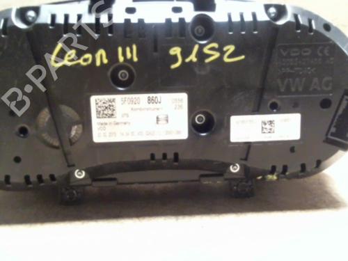 Instrument cluster SEAT LEON (5F1) 2.0 TDI | BP31232661C47