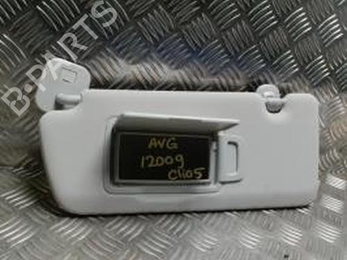 Used Left sun visor RENAULT CLIO V (B7_) 1.5 Blue dCi 85 (B7AG) (86 hp) 30661032