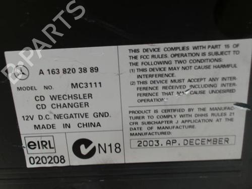 Elektronisk modul MERCEDES-BENZ M-CLASS (W163) ML 270 CDI (163.113) | BP25421003M83 