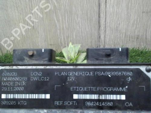Engine control unit (ECU) CITROËN BERLINGO / BERLINGO FIRST Box Body/MPV (M_) 1.9 D 70 (MBWJZ, MCWJZ) | BP29057871M57 