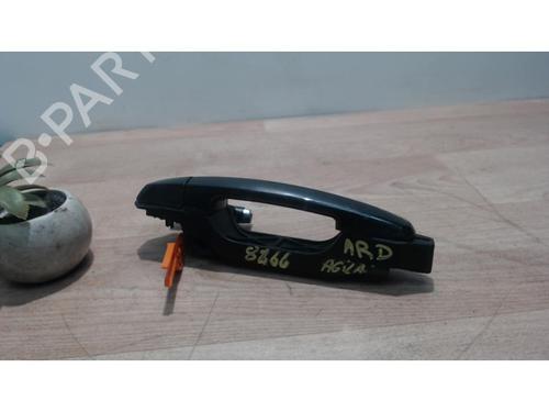Used Rear right exterior door handle OPEL AGILA B (H08) 1.0 (F68) (65 hp) 25386085