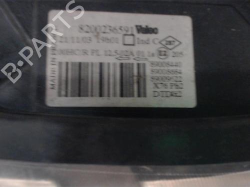 Right headlight RENAULT KANGOO (KC0/1_) 1.5 dCi (KC07) | BP25394306C29 