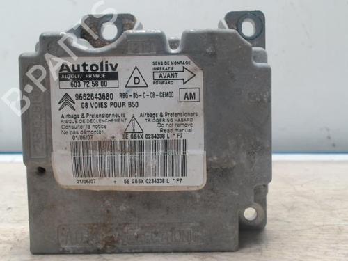 Used ECU airbags CITROËN C4 Coupe (LA_) 1.6 HDi (90 hp) 31220926