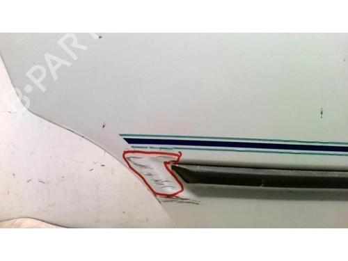 Right rear door PEUGEOT 205 II (20A/C) 1.8 Diesel | BP25425250C5 