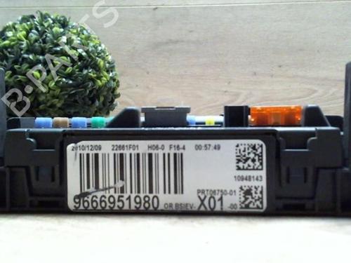 Fuse box PEUGEOT 207 (WA_, WC_) 1.6 HDi | BP25411402E1 