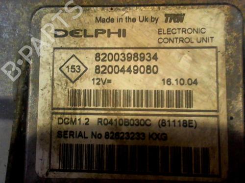 Control unit RENAULT MODUS / GRAND MODUS (F/JP0_) 1.5 dCi (FP0E, JP0E) | BP31218986M11