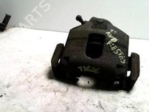 Used Right front brake caliper FORD FIESTA V (JH_, JD_) 1.4 TDCi (68 hp) 25428102