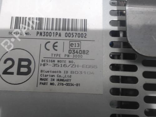 Radio NISSAN NOTE (E11, NE11) 1.5 dCi | BP25385485E6