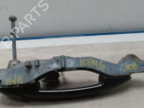 Front left exterior door handle PEUGEOT 308 I (4A_, 4C_) 1.6 HDi | BP25418715C128 