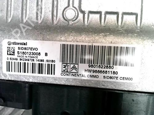 Engine control unit (ECU) CITROËN C5 III Break (RW_) 1.6 HDi 110 | BP25429618M57 - Image 2