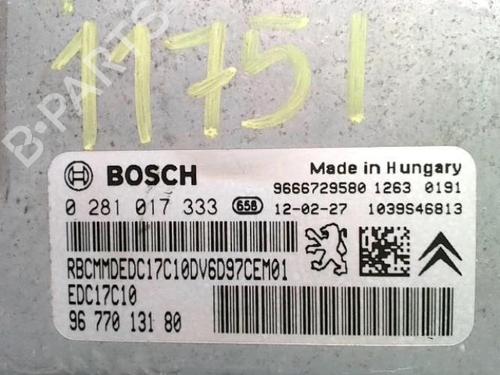 Engine control unit (ECU) CITROËN C3 Picasso (SH_) 1.6 HDI 90 | BP26382541M57 
