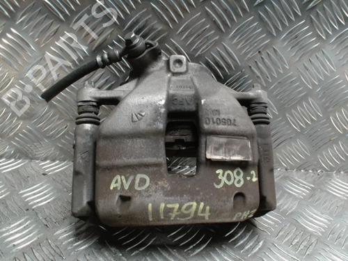 Used Right front brake caliper PEUGEOT 308 II (LB_, LP_, LW_, LH_, L3_) 1.5 BlueHDi 130 (131 hp) 31228867