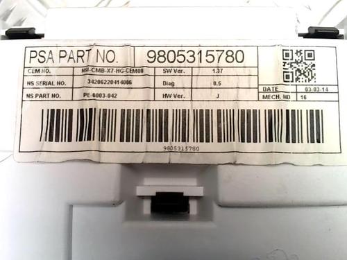 Instrument cluster CITROËN C5 III Break (RW_) 1.6 HDi 110 | BP25429621C47