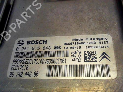 Engine control unit (ECU) PEUGEOT 207 (WA_, WC_) 1.6 HDi | BP31218866M57 