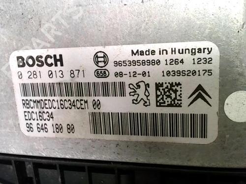 Centralina do motor CITROËN BERLINGO MULTISPACE (B9) 1.6 HDi 90 (90 hp) 31221130